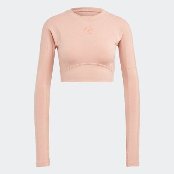adidas by Stella McCartney TrueStrength Long Sleeve Cropped Top Size XS - Picture 5 of 7